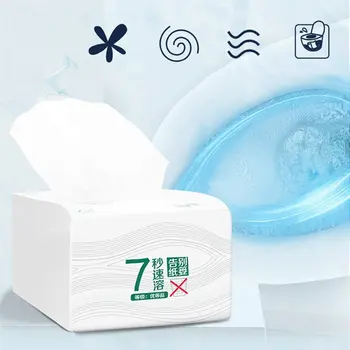

Instant Household Paper Towels Wood Pulp Toilet Paper Affordable Without Clogging The Toilet Pumping Paper 3 Bags