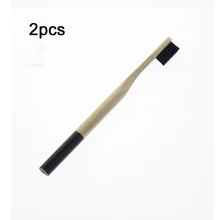 2 шт./компл. круглая ручка Environ для мужчин tally Экологичная дорожная домашняя гостиничная ручная зубные щетки для взрослых бамбуковая зубная щетка для женщин и мужчин