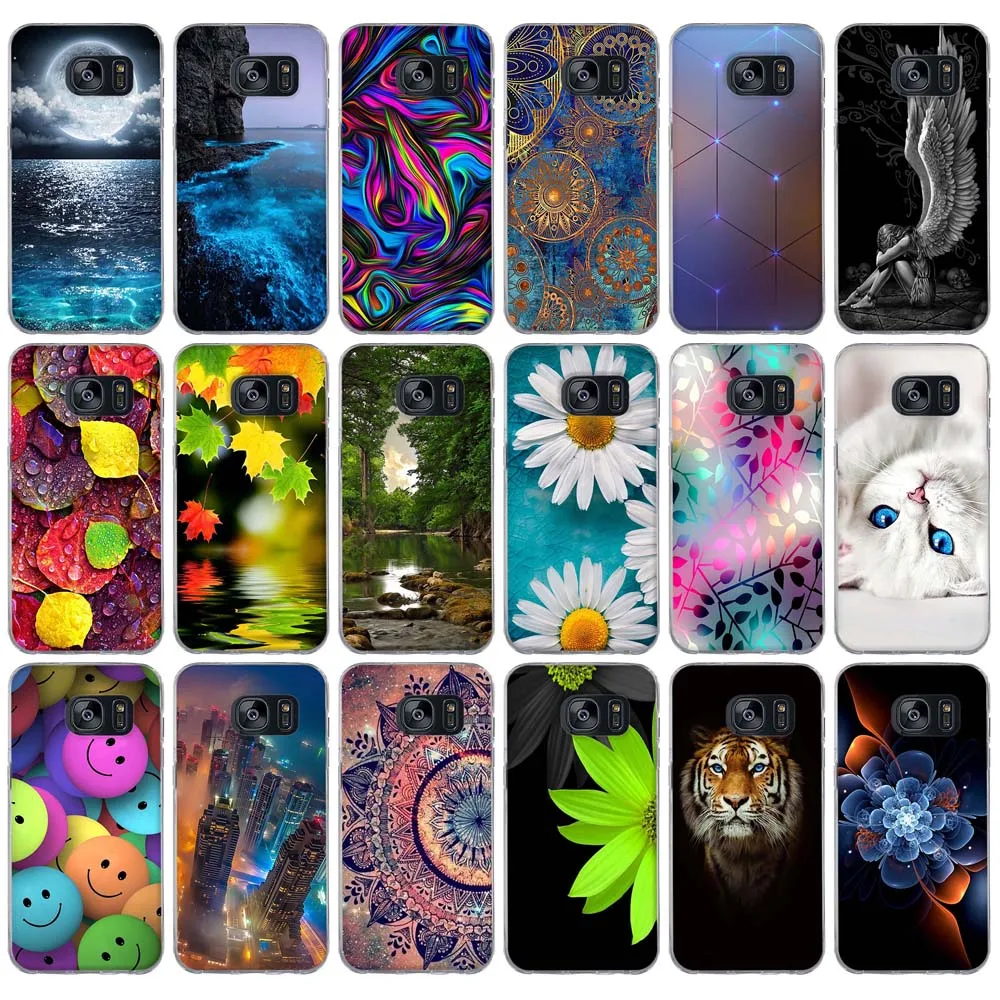 Case For Samsung Galaxy S7 Case Cover for Samsung Galaxy S5 S6 Case Silicon Cover for 1