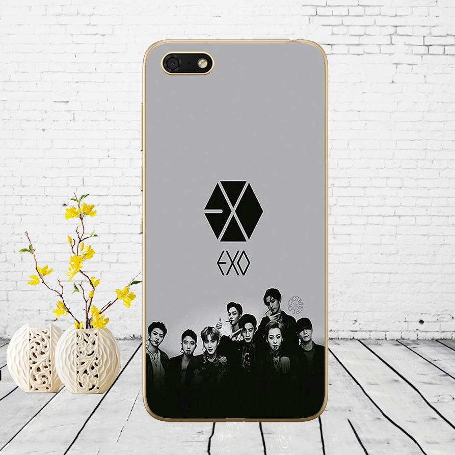 2 132DD Kpop exo Lucky one Мягкий силиконовый чехол для huawei honor 9 10 Lite 7A 5,45 7a pro 7c 5,7 дюймов 7x 8x чехол - Цвет: 2