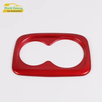 Günstig Klavier Rot Hinten Wasser Tasse Halter Rahmen ABS Dekoration Abdeckung Für Honda Civic 10th 2016 2017 2018