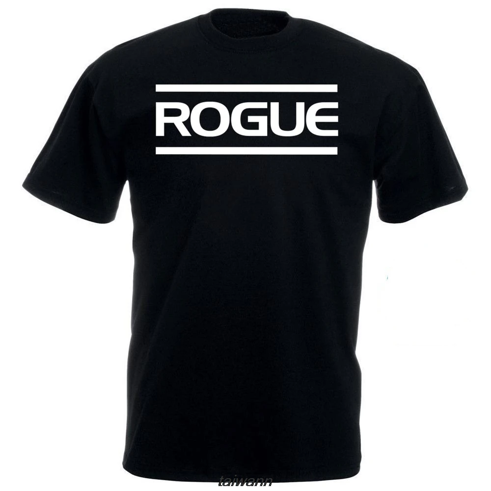 Винтажная Футболка Rogue fitness International - Цвет: Черный
