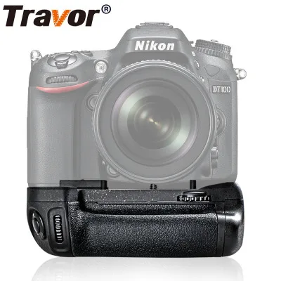 Многофункциональный Вертикальный Аккумулятор ABS для Nikon D7100 D7200 Сменный