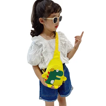 

Cute Cartoon Animal Dinosaur Crossbody Bag Kid Girls Boys Mini Sling Multi-Purpose Chest Bag Travel Shoulder Storage Purses