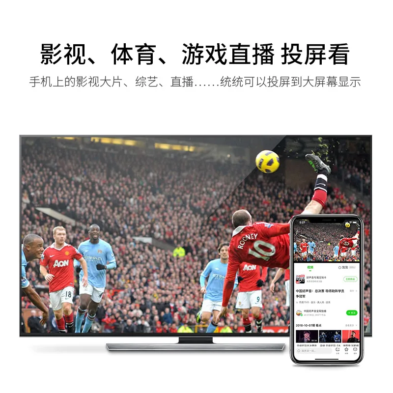 Популярный Стиль 3 поколения Google с тем же экраном беспроводное соединение Google Chromecast с тем же экраном 2,4g ipushut