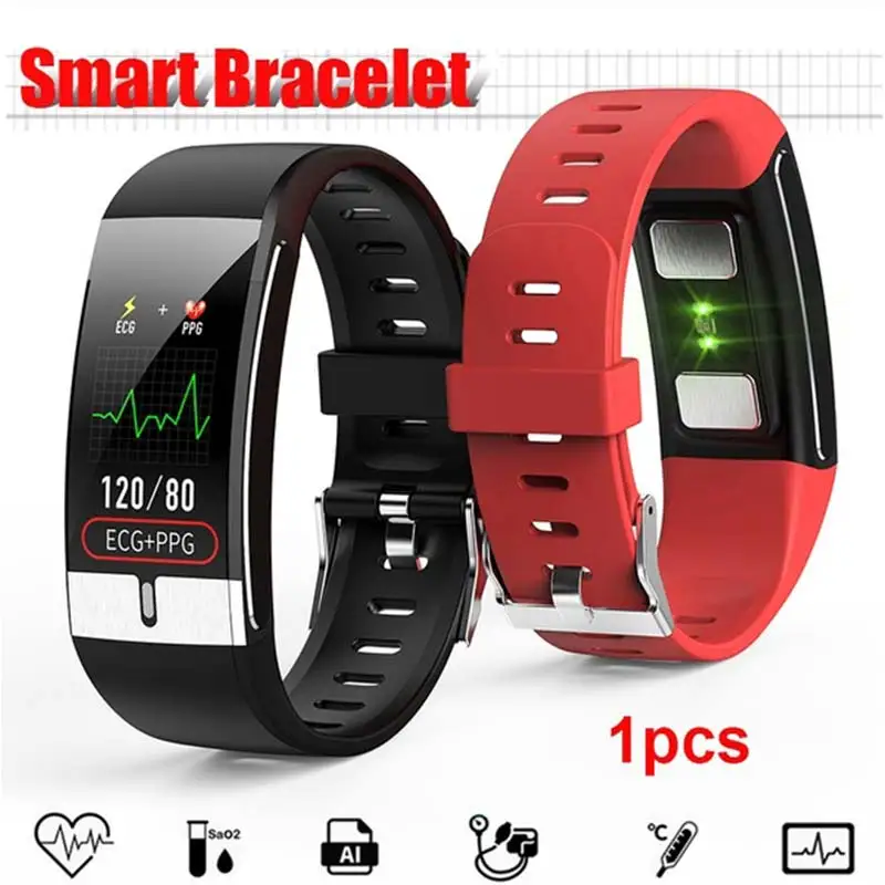 

Smart Watch Sports Smartwatch With Monitoring of Temperature And Heart Rate, Blood Pressure And Oxygen For or Android Xiaomi