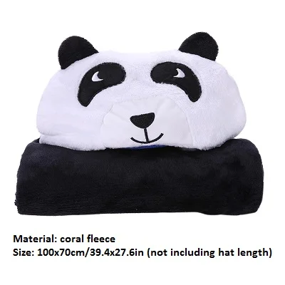 C Cartoon Baby Infant Bath Towels 3D Lovely Soft Fleece Baby Bath Towel Kids Hooded Cloak Blanket Kids Children Shower Products - Цвет: C