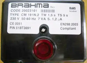 

1PC New BRAHMA Control Box SM152N.2 for burner controller