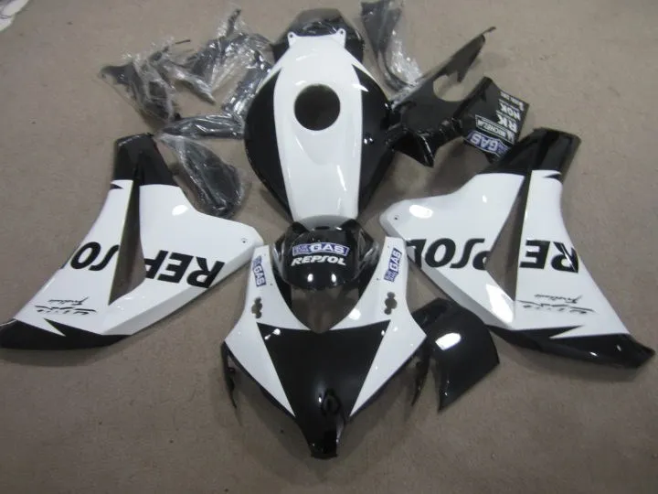 4 подарки ABS литья под давлением Обтекатели подходит для CBR1000RR 08 09 10 11 2008-2011 капот кузова набор на заказ синий белый