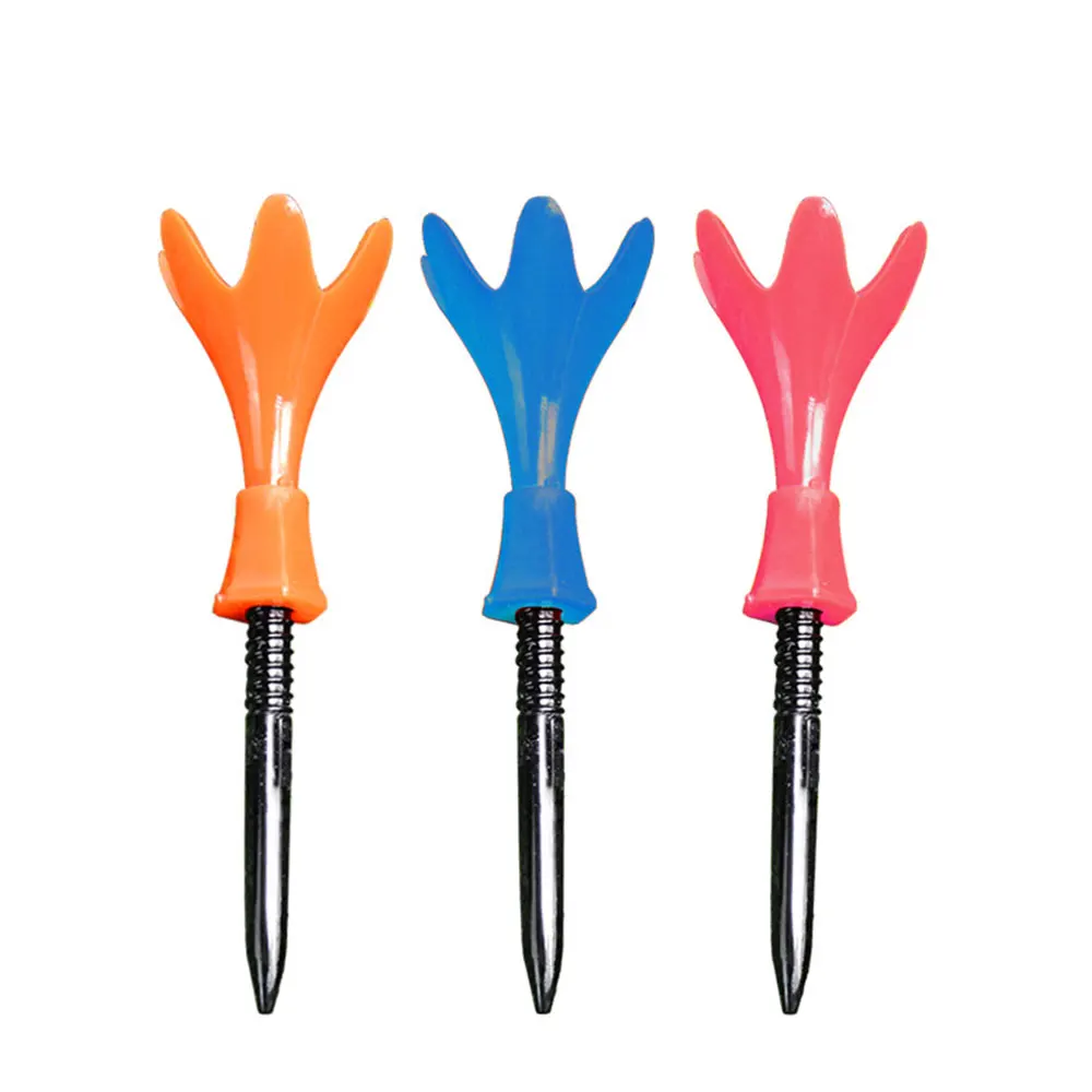 Пластик шар серьги-гвоздики прочный Портативный 3 шт./компл. мягкие резиновые учебные занятия спортом на открытом воздухе весы гвоздь для мяча практичная Милая