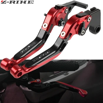 

for HONDA GROM MSX125 2014 2015 2016 2017 Motorcycle CNC Adjustable Folding Extendable Foldable Brake Clutch Levers GROM LOGO