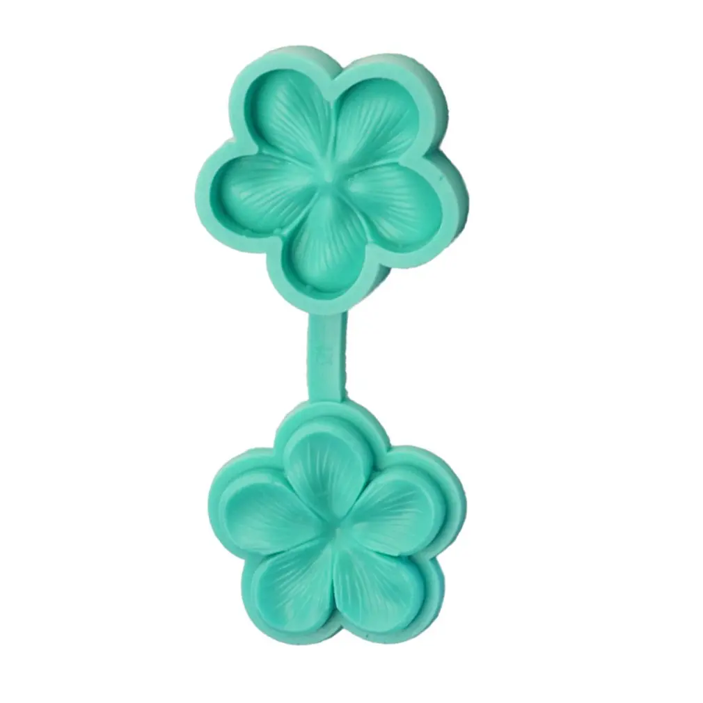 1 PC194579 Frangipani помадка торт Силиконовая форма помадка форма для украшения торта инструмент шоколадная форма кухонная посуда