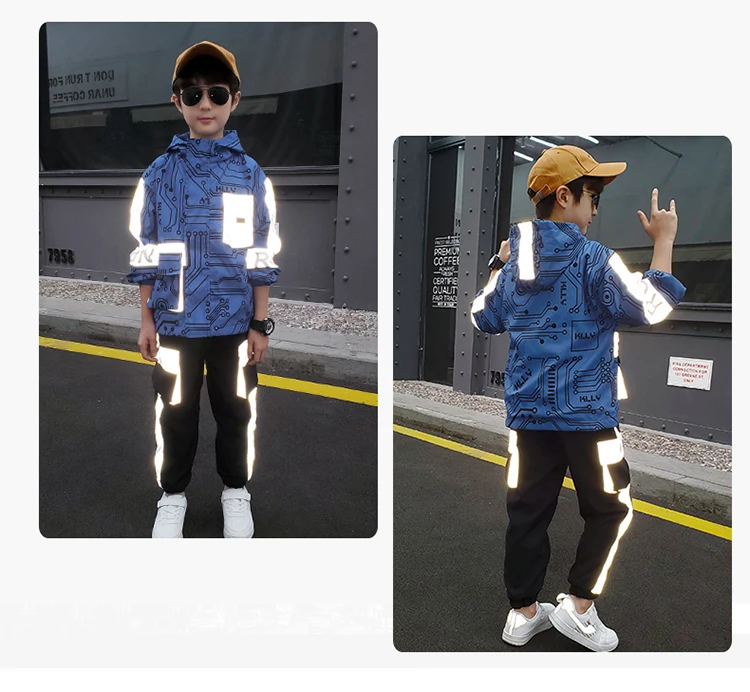 电路板风衣反光套装_17