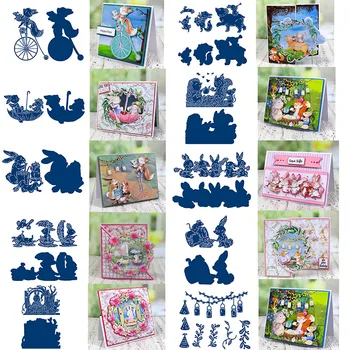 

Pinewood Party Collection Animals Parade Leaf Metal Cutting Dies New 2020 for DIY Scrapbooking Embossing Crafts Cards Die Cut