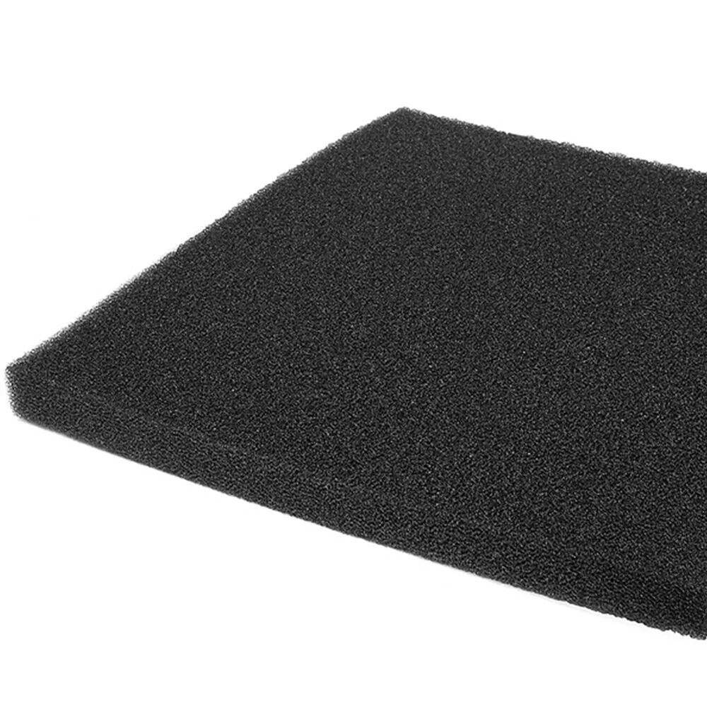 

50x50cm 2/5cm Aquatic Bio Sponge Filter Media Pad Cut-to-fit Foam for Aquarium Fish Tank Pond Reef