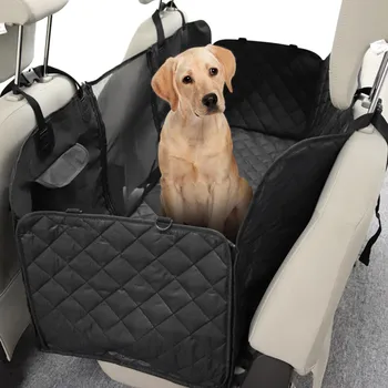 

Dog Car Seat Cover Waterproof Pet Carrier Backseat Protector Mat Cover Hammock Cushion Dog Seat Cover Carrying for Dogs Cats
