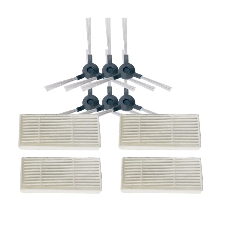 Vacuum Cleaner Side Brush Hepa Filter for Midea VCR03 Robot Parts Brushes Cleaning Accessories Replacement | Бытовая техника