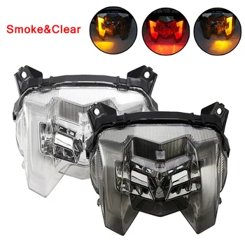 

LED Integrated Tail Brake Lamp Turn Signal Light For FZ-09 MT-09 2017-2020 19