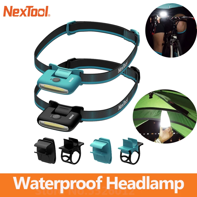  Nextool налобный фонарь COB многоцелевой налобный фонарь Водонепроницаемый тип c перезаряжаемый светодиодный светильник вспышка портатив…