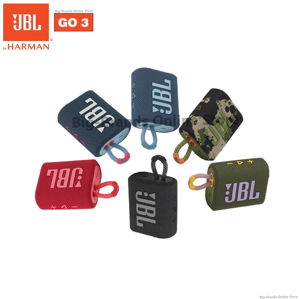JBL GO 3 портативная Bluetooth-Колонка s GO3 спортивная водонепроницаемая динамика