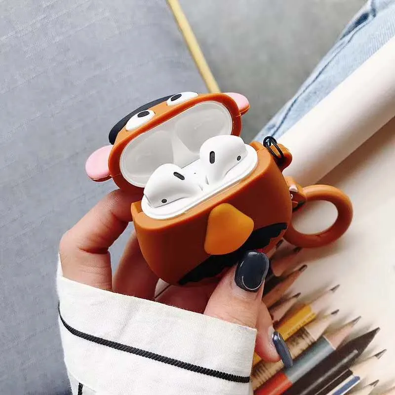 3D кружки мистер и миссис. Голова картофеля милый мультфильм силиконовый наушник чехол для Apple Airpods 1 2 защита наушников крышка аксессуары
