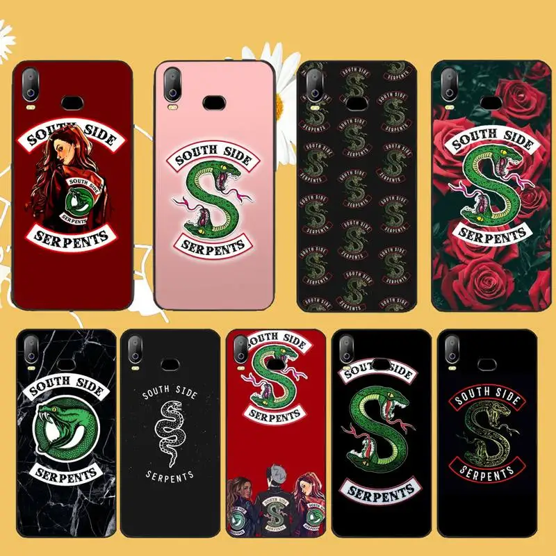 Чехол для телефона PENGHUWAN Riverdale South Side Serpents Snake чехол Samsung A10 A20 A30 A40 A50 A70 A71 A51 A6 A8 2018 |
