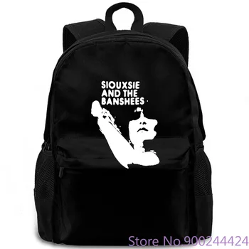 

SIOUXSIE AND THE BANSHEES S-3XL GOTH PUNK ROCK NEW WAVE MUSIC Hip-Hop Simple Splicing Plus Size backpack