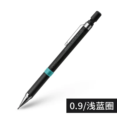 0.9Light blue circle Япония Зебра механический карандаш DM5-300 студент рисунок активности карандаш 0,3 непрерывного контрольный Карандаш 0,5/0,7/0,9 мм - Цвет: 0.9Light blue circle