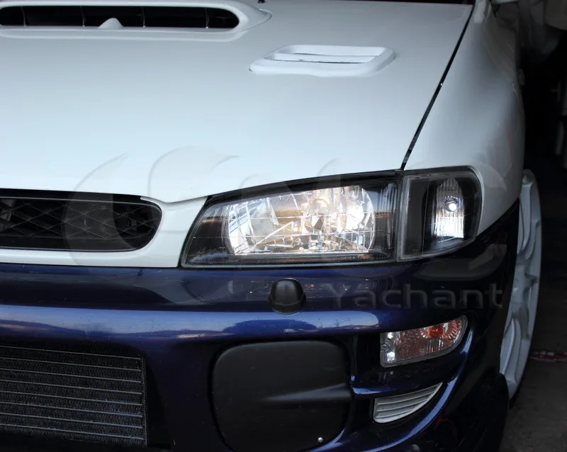 インプレッサ GC8 フォグカバー 車のスタイリングfrpファイバーグラス