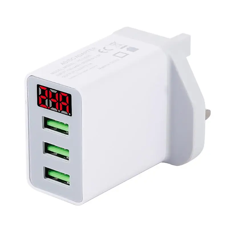 Зарядное устройство с 3 USB портами 5 В 1 А|Электрические вилки| |