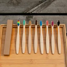 Детская бамбуковая зубная щетка 5 палочек бамбуковая зубная щетка 10 палочек бамбуковая зубная щетка набор