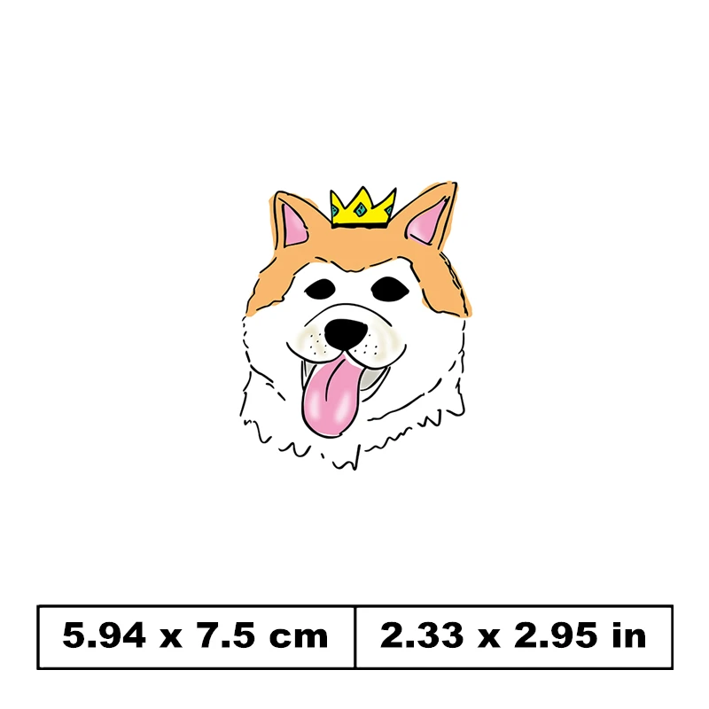 750-X-YGO Cute Girls Small Animal Dog Cat Patch for Clothing Sticker for Children Boys DIY Patches baby kids T-shirt Heat Transfer Vinyl - Color: 750-X-YGO