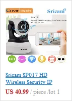 Sricam SP007 HD 720 IP камера wifi 2,4 P2P Водонепроницаемая наружная беспроводная IP камера для смартфонов ПК