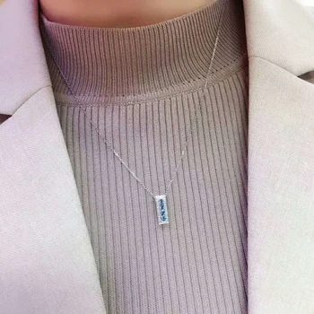 

Fidelity natural 3mm sapphire s925 sterling silver Pendants arrangement fine jewelry for women party natural blue gemstone