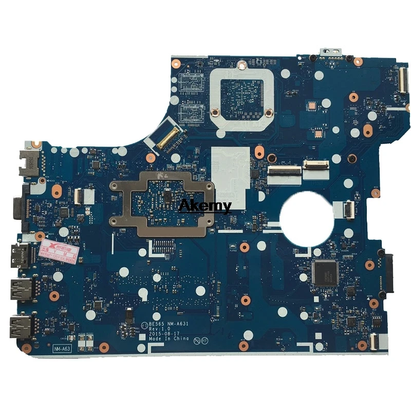BE565 NM-A631 материнская плата для ноутбука lenovo ThinkPad E565 тест оригинальная материнская плата A6-CPU