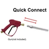 Pressure Washer Extension Rod, 17-Inch Stainless Steel 1/4 Inch Quick-Connect Electric Washer Nozzle, 2 Pieces 5