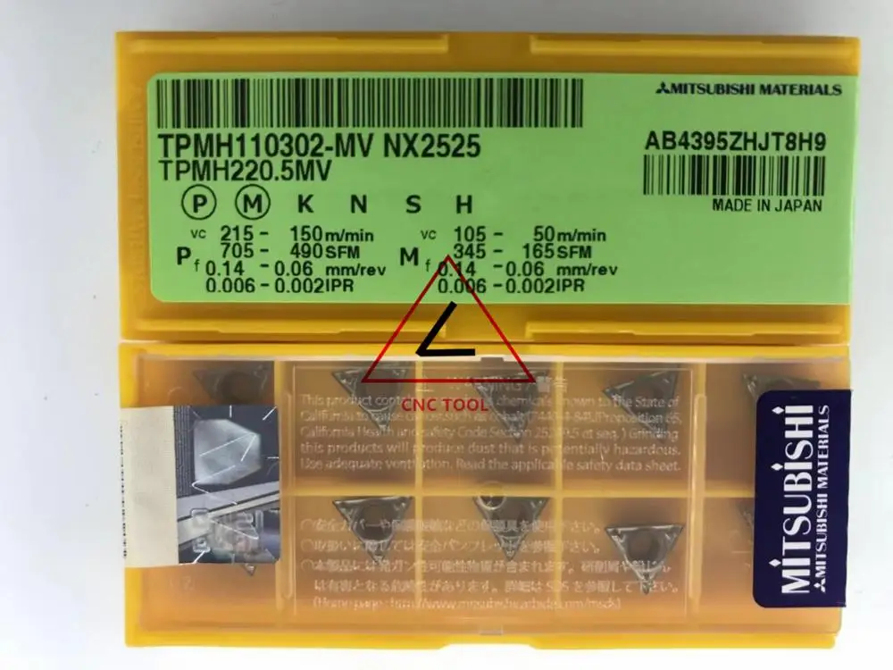 

TPMH 110302 -MV NX2525 10 шт. оригинальная Поворотная вставка DIAEDGE