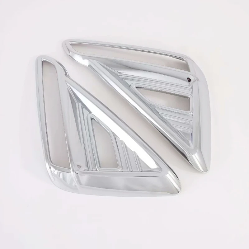 Car Styling 2PCS ABS Plastic Rear Tail Fog Light Lamp Cover Trim For Kia Cerato Forte K3