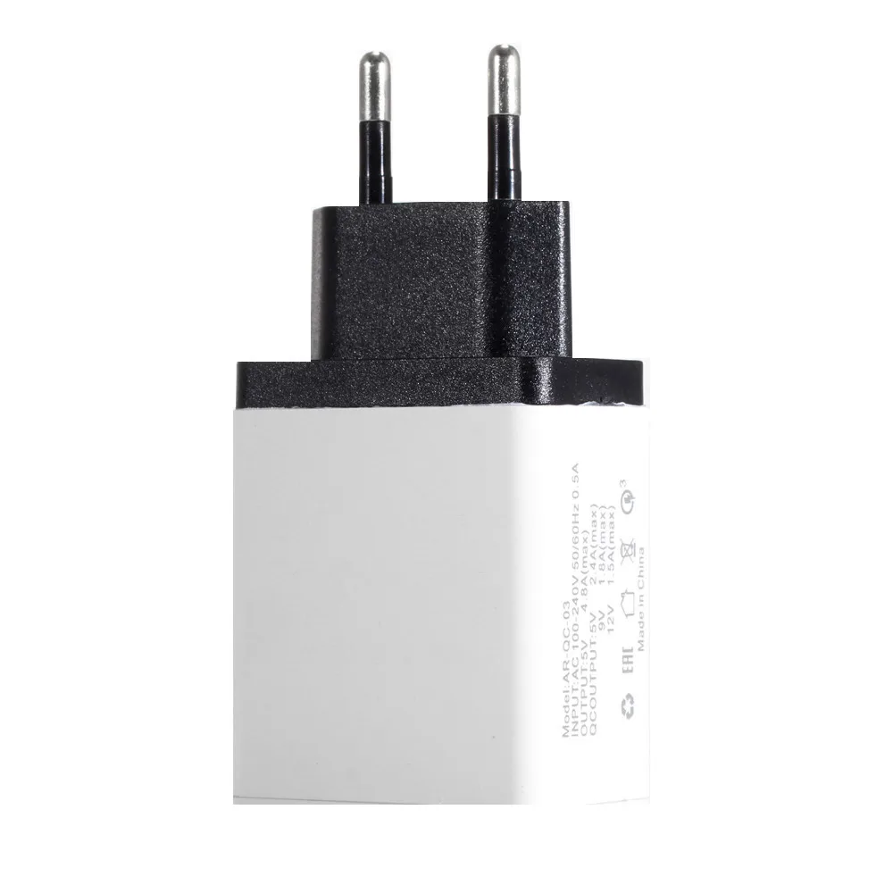 Ouhaobin 3-Порты и разъёмы USB Wall Зарядное устройство для быстрой зарядки 30 Вт 3,0 для iPhone для samsung для дорожная штепсельная вилка европейского стандарта