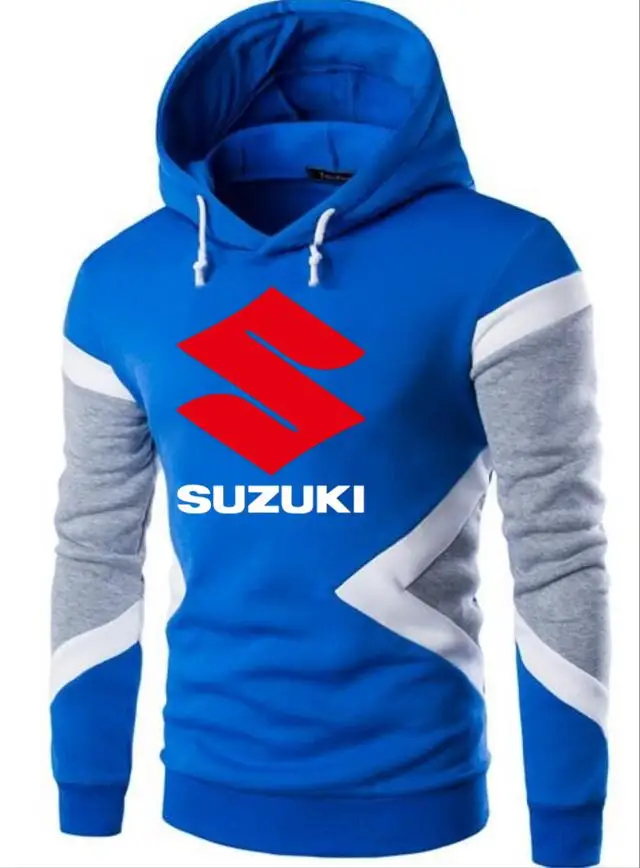 2019 fall winter Men Motorcycle Suzuki hoodie 4S shop sales men sweatshirts pullover coat casual jacket | Мужская одежда