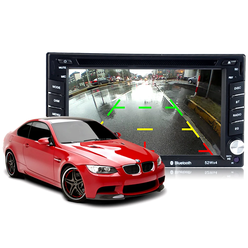 Автомагнитола 2 Din 6 5 дюйма с сенсорным экраном USB/SD/AUX|Автомобильные