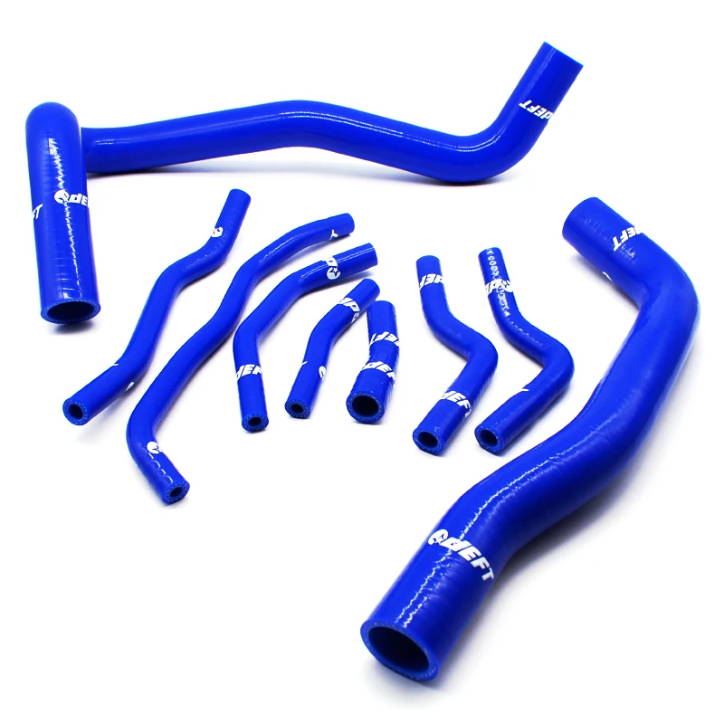 DEFT Silicone Coolant Radiator Hose Kit For Honda Civic FD2 FG2 K20A Engine 8th generation 9Pcs Car Accessories 4.5mm Thickness