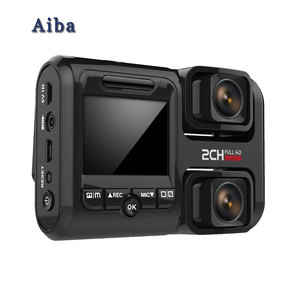 

Aiba J07 4K 2160P WIFI Dual Lens Car DVR Novatek 96663 Chip Sony IMX323 Sensor Night Vision Dual Camera Dash Cam 24H Parking