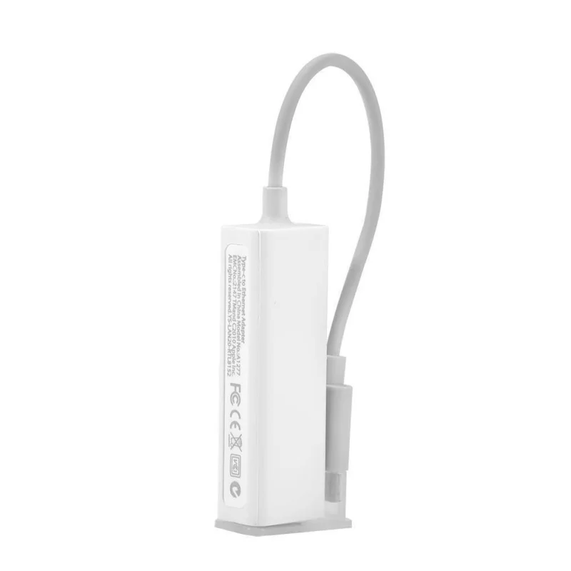 USB 3,1 type-C для RJ45 адаптер, поддержка 100 Мбит/с Ethernet LAN сетевой адаптер конвертер