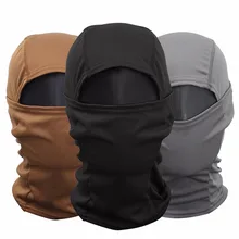 Камуфляжная маска на все лицо, быстросохнущий капюшон, охотничий шарф для пешего туризма на открытом воздухе, велосипедная походная теплая маска для лица, шапка, монтируемая на голову, Пылезащитная маска