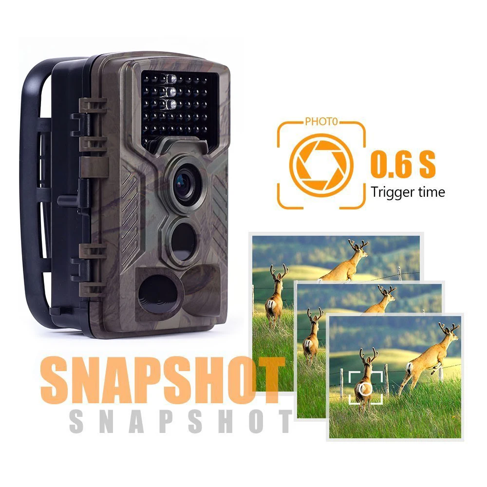 

H801 Hunting Camera 12MP 1080P Waterproof Infrared Trail Camera Infrared Trail & Game Scouting Camera