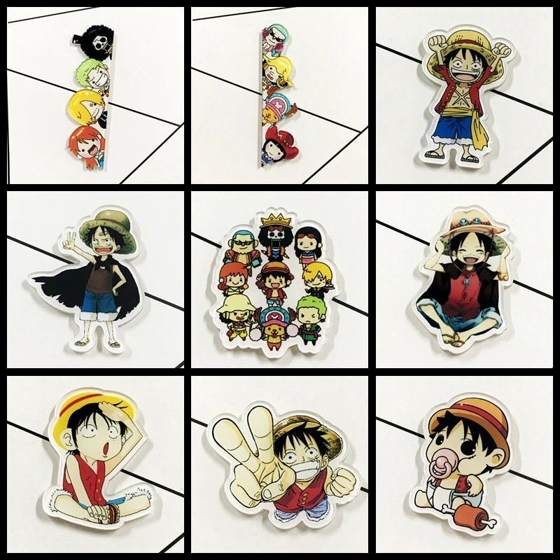 

Japanese Film One Piece Monkey D Luffy Chopper Brooch Expression Badge Pin Currency Icon Japan Popular Anime Cosplay Game Role