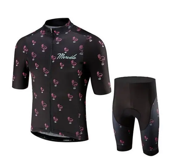 MORVELO Pro командная одежда для велоезды велосипедная одежда гоночная одежда быстросохнущая Мужская велосипедная Джерси Набор Ropa Ciclismo Maillot