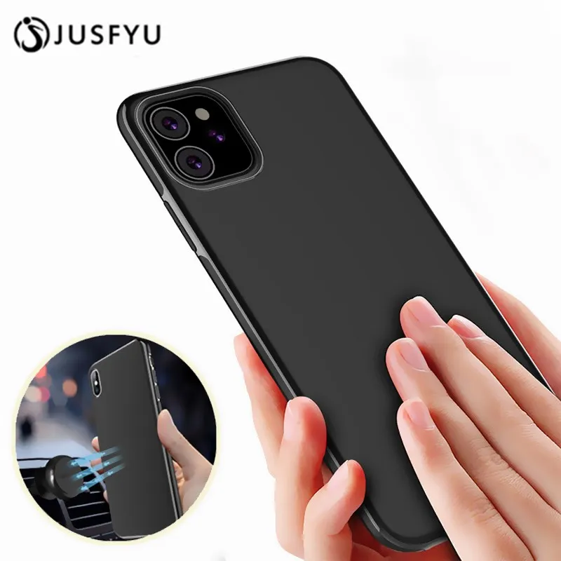 Ультратонкий магнитный автомобильный чехол для телефона iPhone 11 6s 7 8 Plus XR XS
