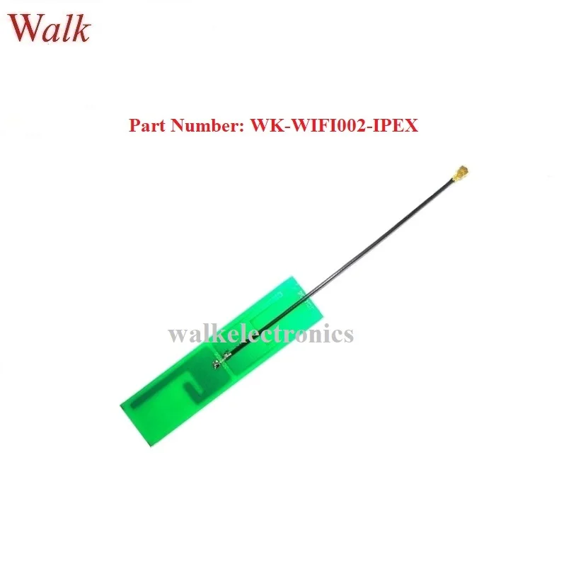 

3M tape wifi PCB antenna 2.4GHz internal aerial built in zigbee antenna U.FL IPEX connector adhesive mount
